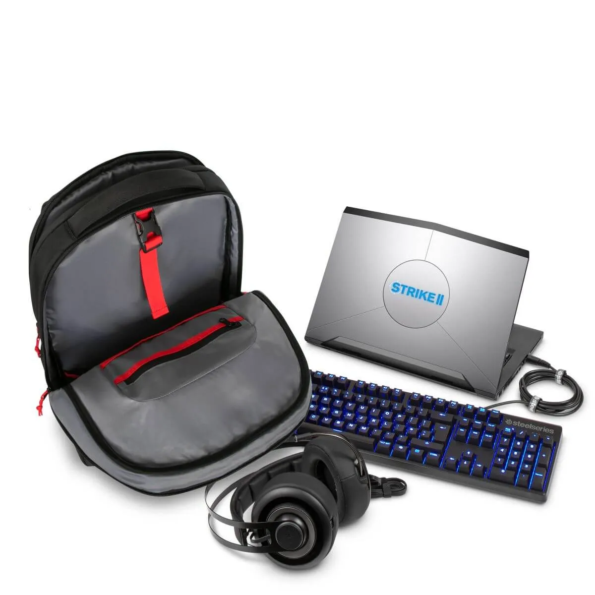 17.3” Strike II Gaming Backpack - Black