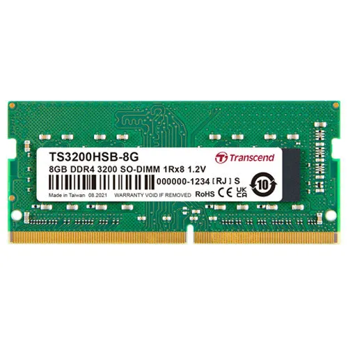 8Gb Ddr4 3200 So-Dimm1rx8 1Gx8