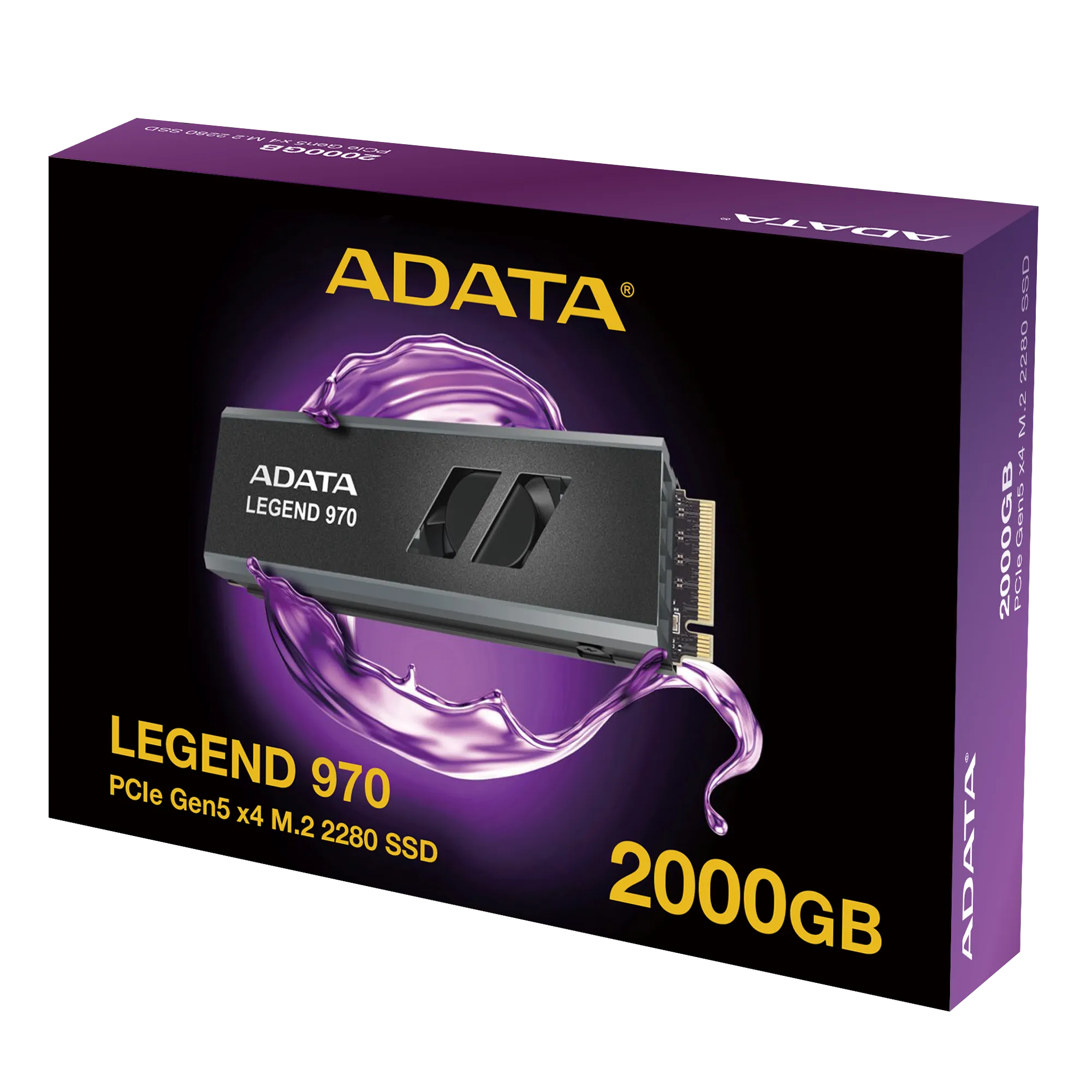 Adata Legend 970 - Ssd - 2000 Gb - Pci Express 5.0 X4 (Nvme)