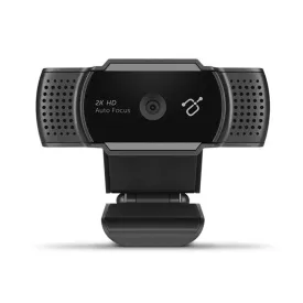 Aluratek Ultra 2K HD Webcam with Dual Stereo Noise Cancelling Mics