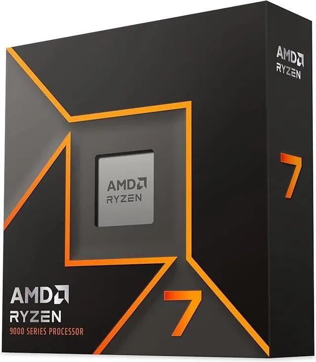 Amd Ryzen 7 9700X / 3.8 Ghz Processor - Pib/Wof