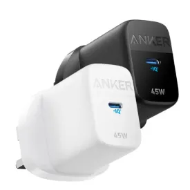 Anker Charger 313 Powerport 45W USB C Gan Charger A2643