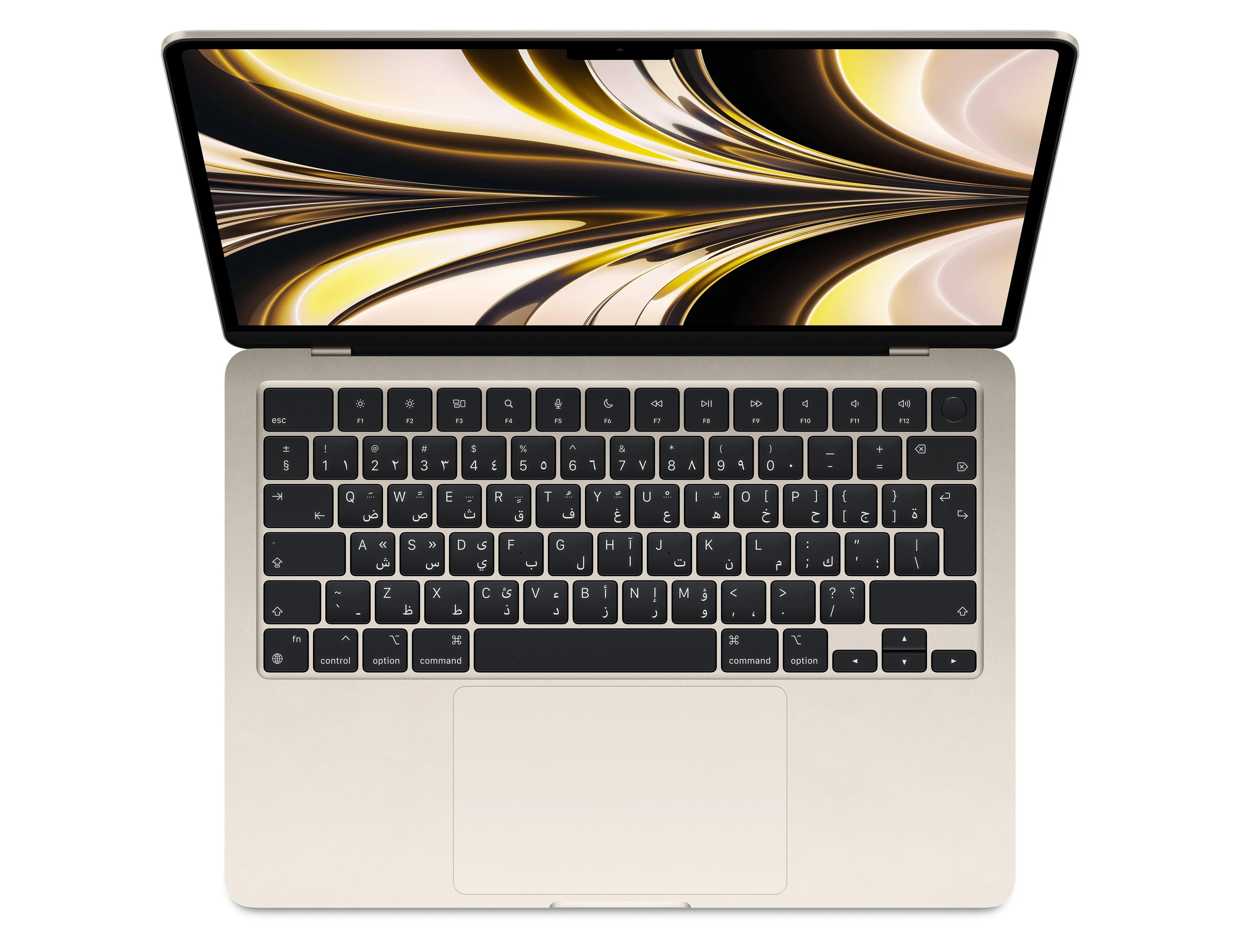 Apple MacBook Air 13-inch M2 chip with 8‑core CPU, 10‑core GPU, 16‑core Neural Engine - Starlight