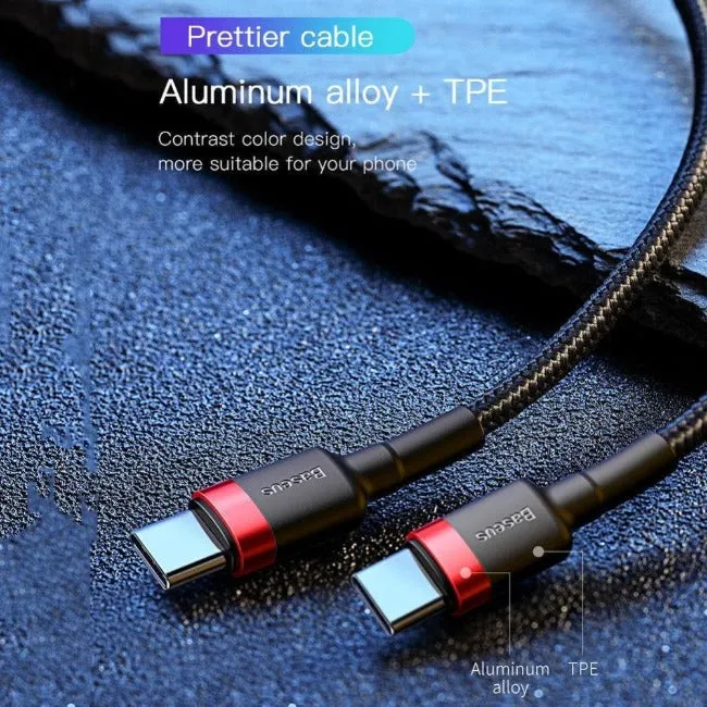 Baseus Cafule Series Type-C to Type-C PD2.0 Fast Charging Cable