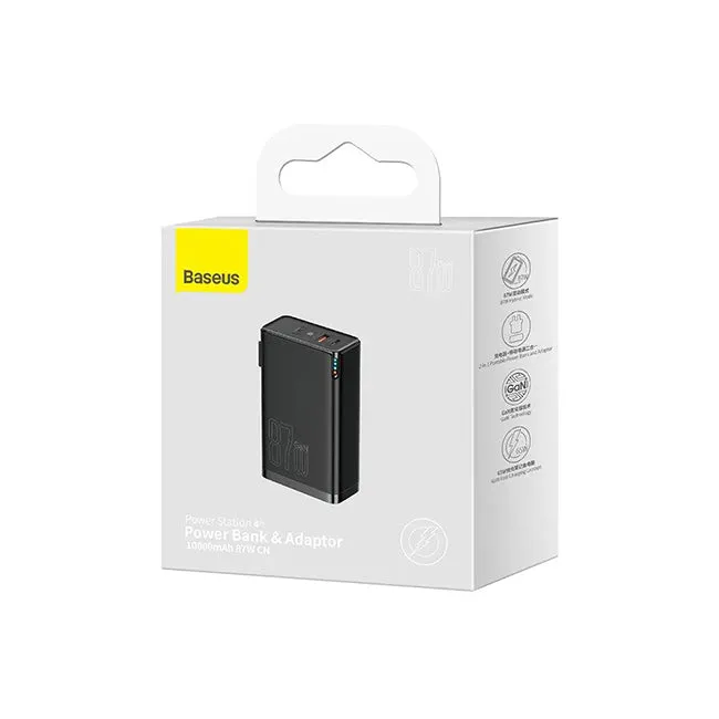 Baseus Power Station 4 87W Hybrid Fast Charging Power Bank Adaptor 10000mAh