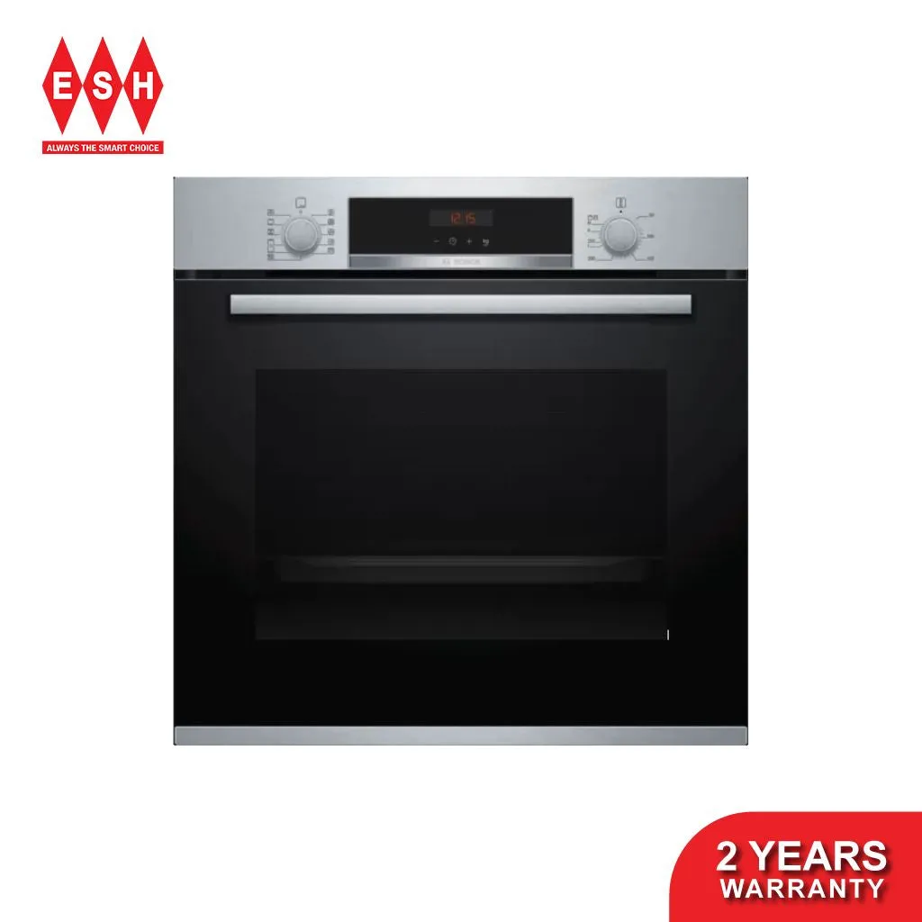 Bosch HBA574BS0A 71L Series 4 Stainless Steel Built-In Oven