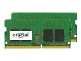 Crucial Ram - 16 Gb (2 X 8 Gb Kit) - Ddr4 2400 So-Dimm Cl17