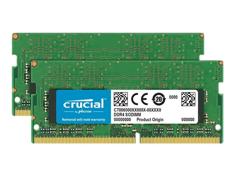 Crucial Ram - 8 Gb (2 X 4 Gb Kit) - Ddr4 2666 So-Dimm Cl19