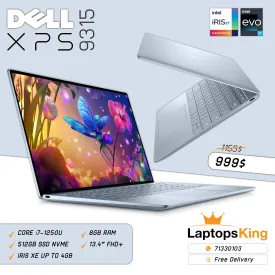 Dell Xps 9315 Core i7-1250u Iris Xe 13.4" Fhd  Laptop Offer (New OB)