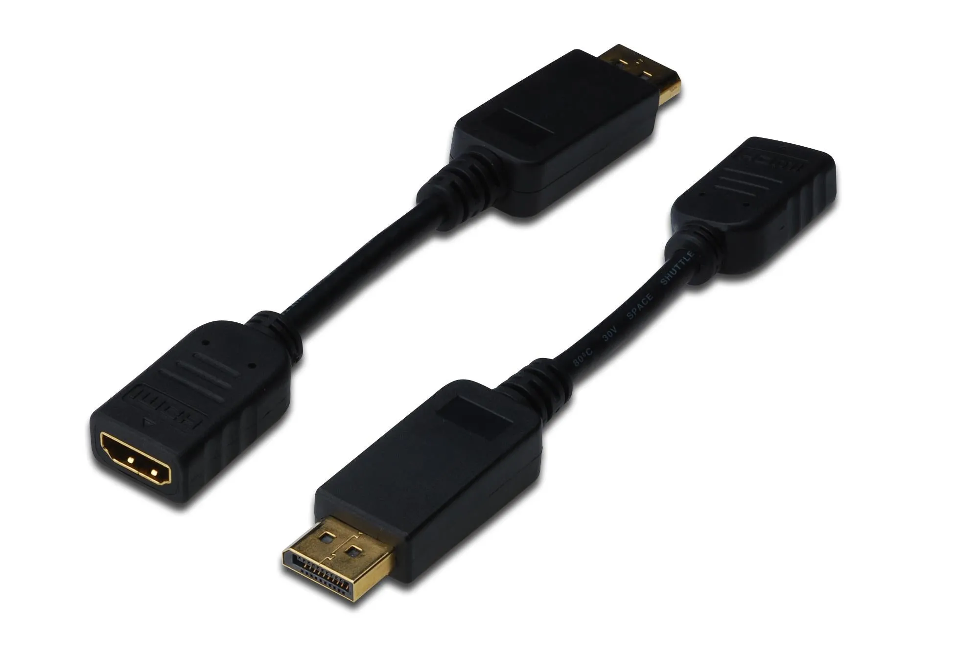 Digitus Graphics Adapter - Displayport To Hdmi - 15 Cm