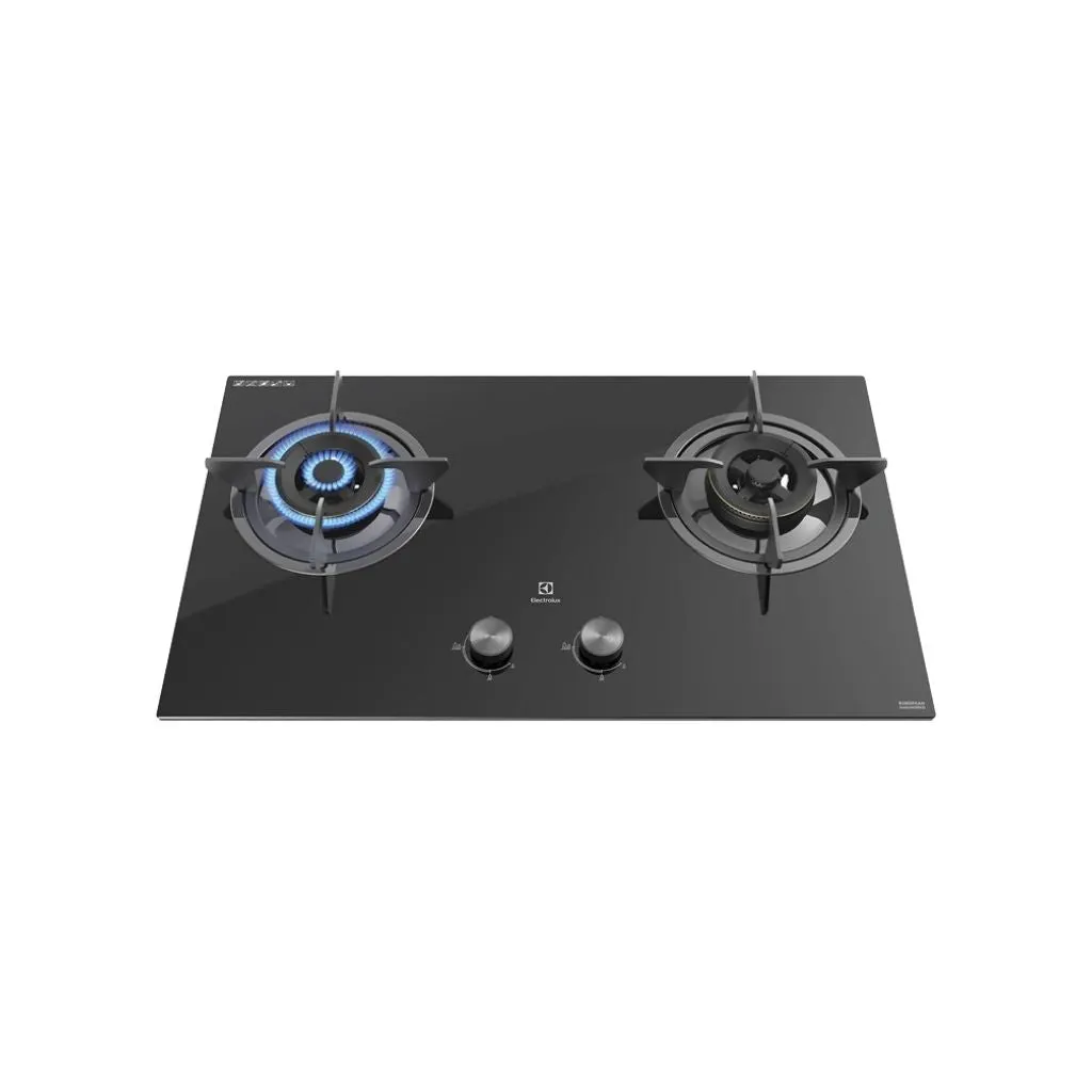 Electrolux EHG7230BE 78cm UltimateTaste 300 Built-In Gas Hob with 2 Cooking Zones