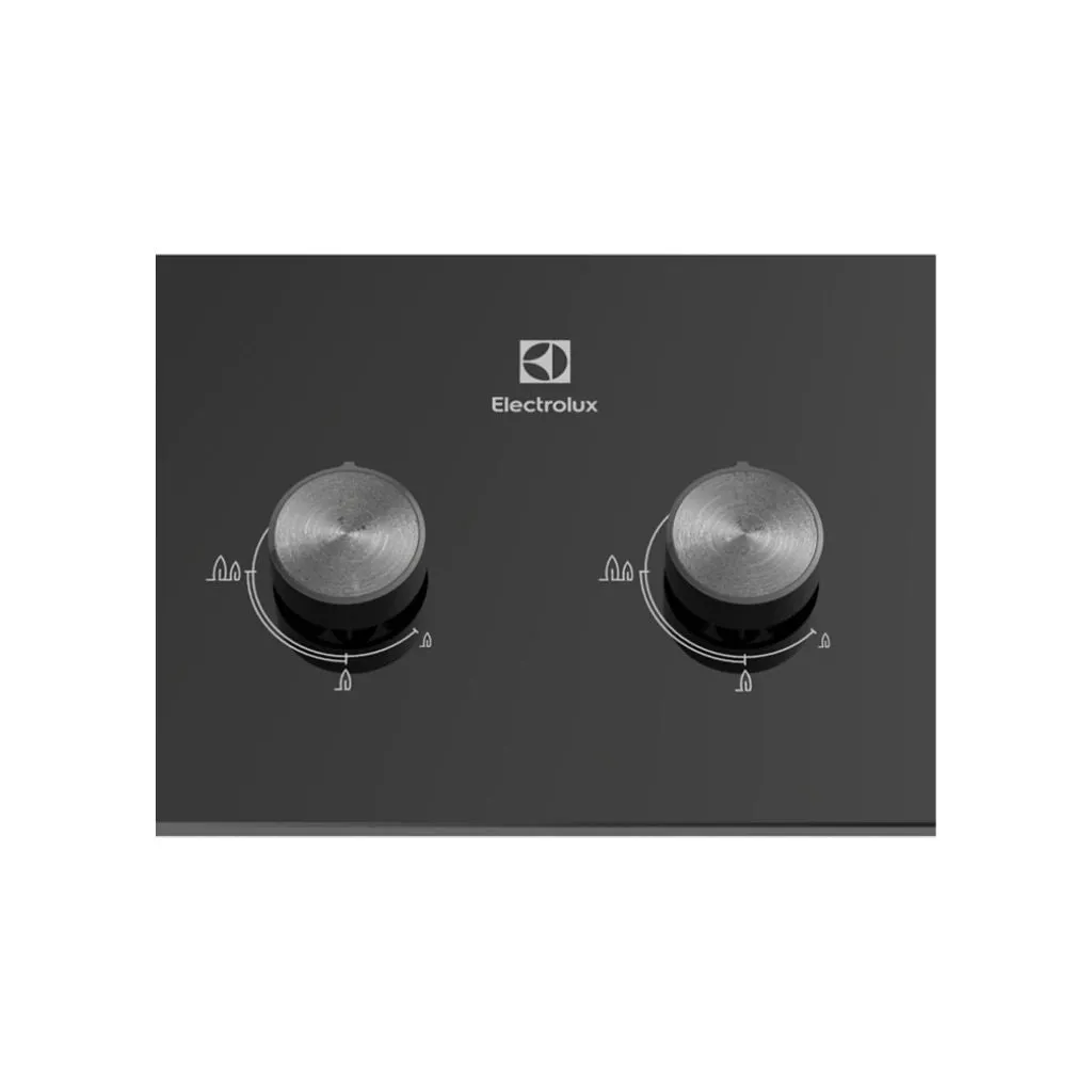 Electrolux EHG7230BE 78cm UltimateTaste 300 Built-In Gas Hob with 2 Cooking Zones