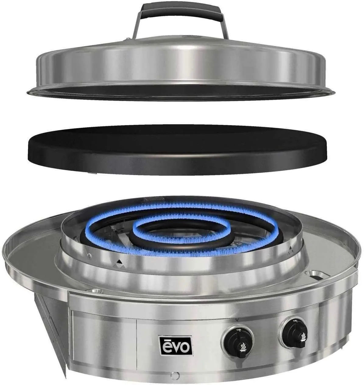 Evo Grills: Affinity 30G Griddle w/ Seasoned Cook Surface