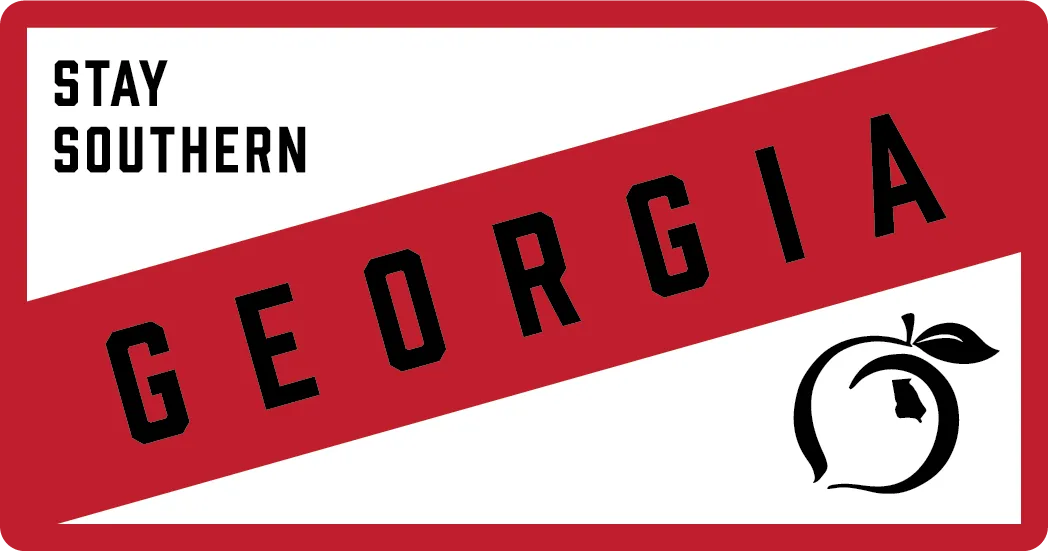 Georgia Banner Decal