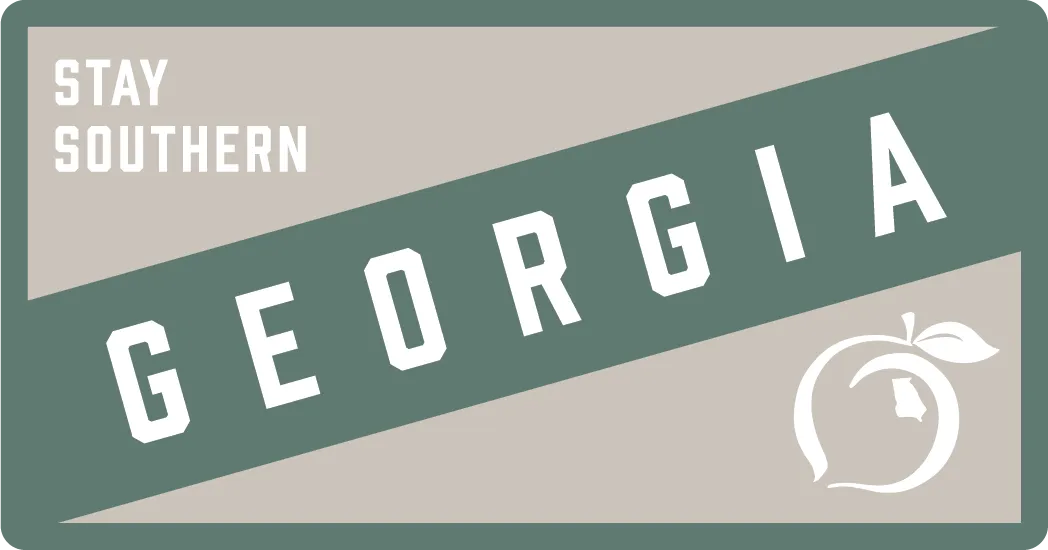 Georgia Banner Decal