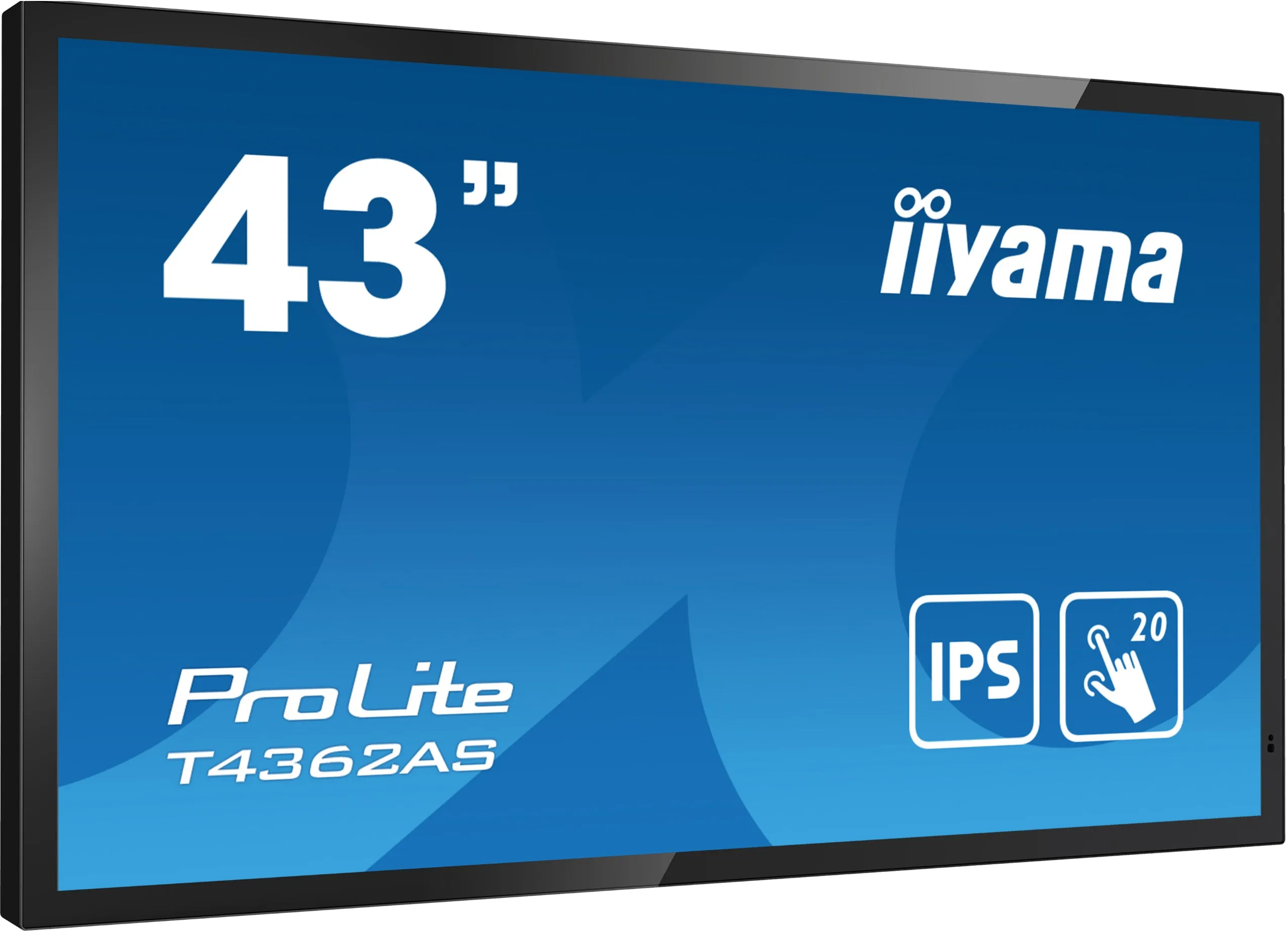 Iiyama Interactive Tochscreen-Display Prolite T4362as-B1 - 109 Cm (43") - 3840 X 2160 4K Ultra Hd