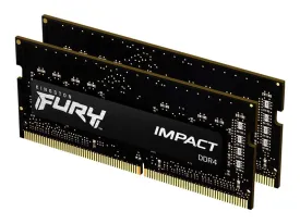 Kingston Ram Fury Impact - 16 Gb (2 X 8 Gb Kit) - Ddr4 2666 So-Dimm Cl15