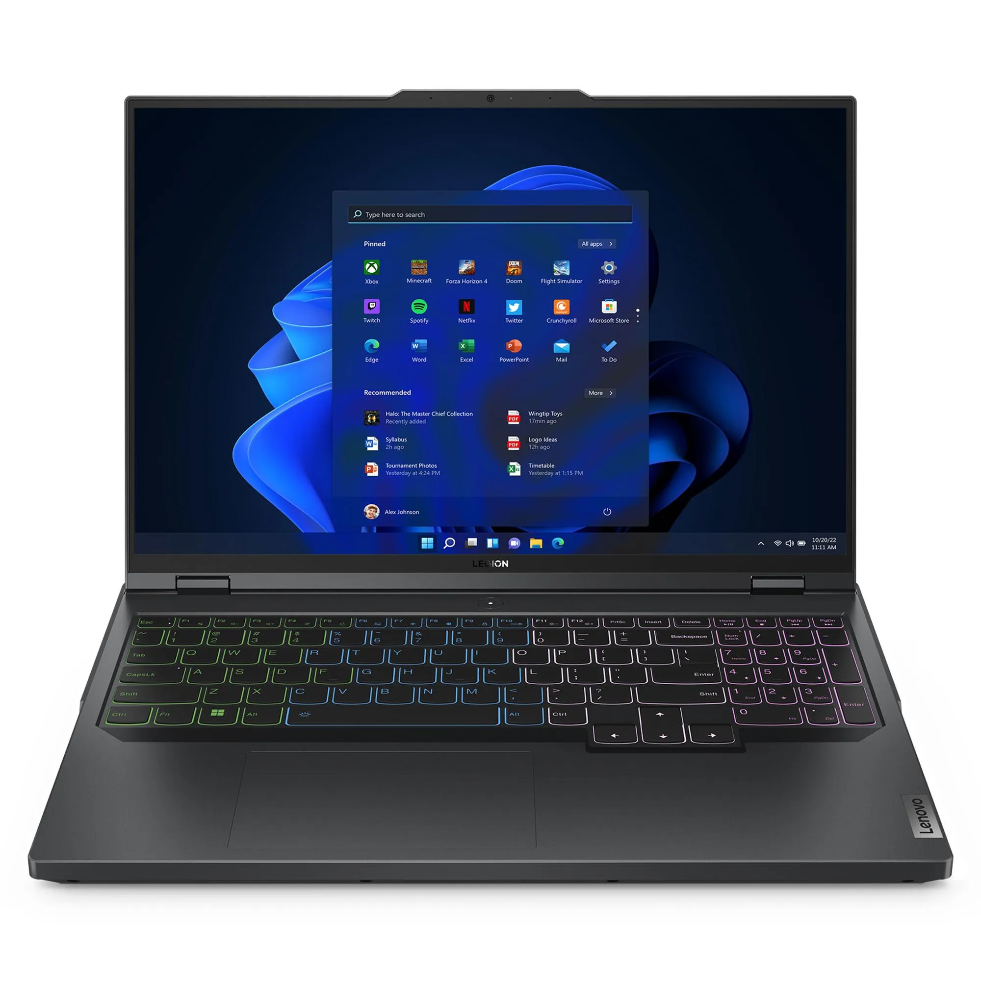 LENOVO LEGION PRO 5 16ARX8 RYZEN 7 7745HX RTX 4070 RES. 2560x1600 165HZ 16" GAMING LAPTOPS (NEW OB 1YR WARRANTY)