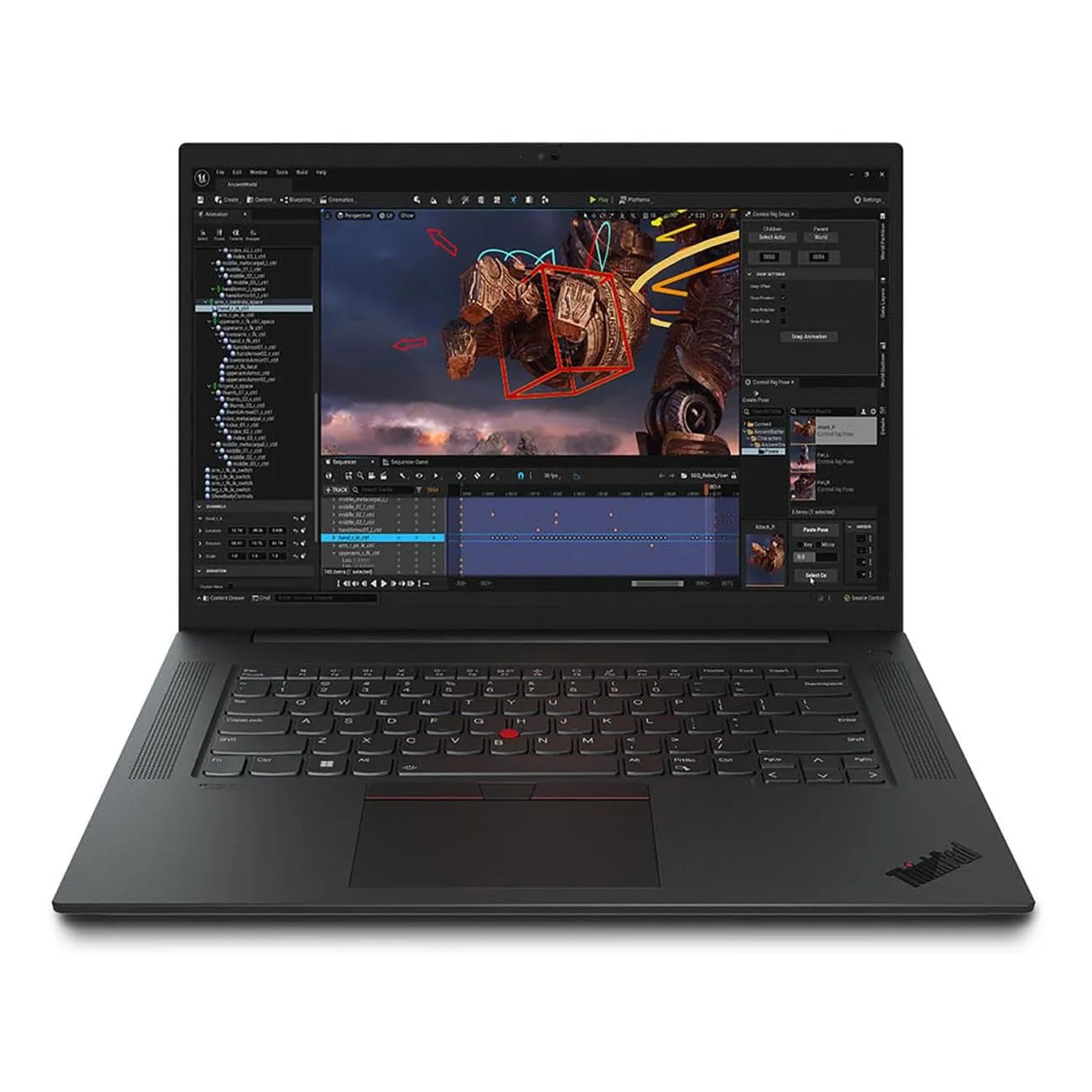 Lenovo Thinkpad P1 21FVX009US-R Core i7-13800h Rtx 4080 165hz Qhd  Mobile Workstation Laptops (New OB)