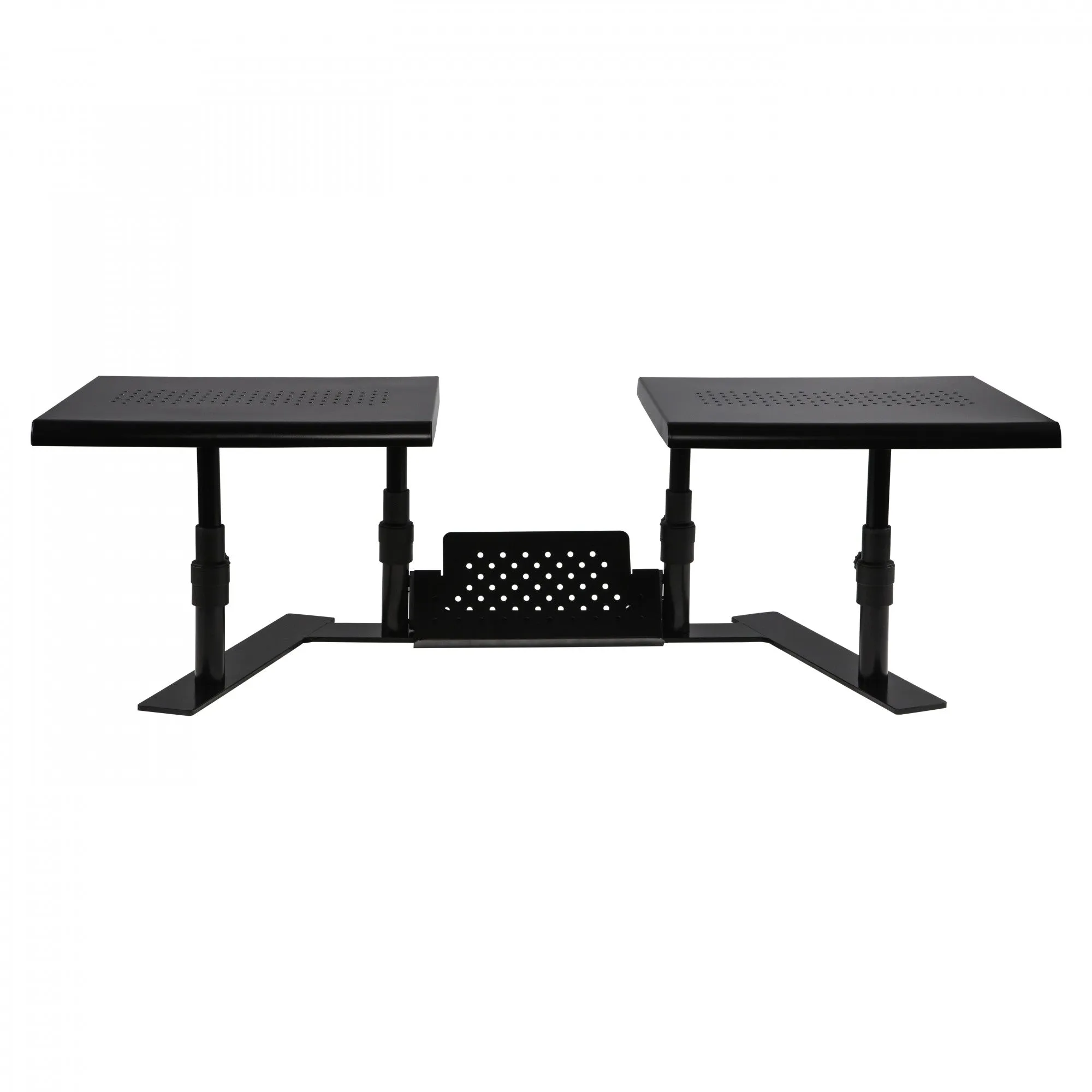 Metal Art ErgoTwin Height Adjustable Dual Monitor Stand