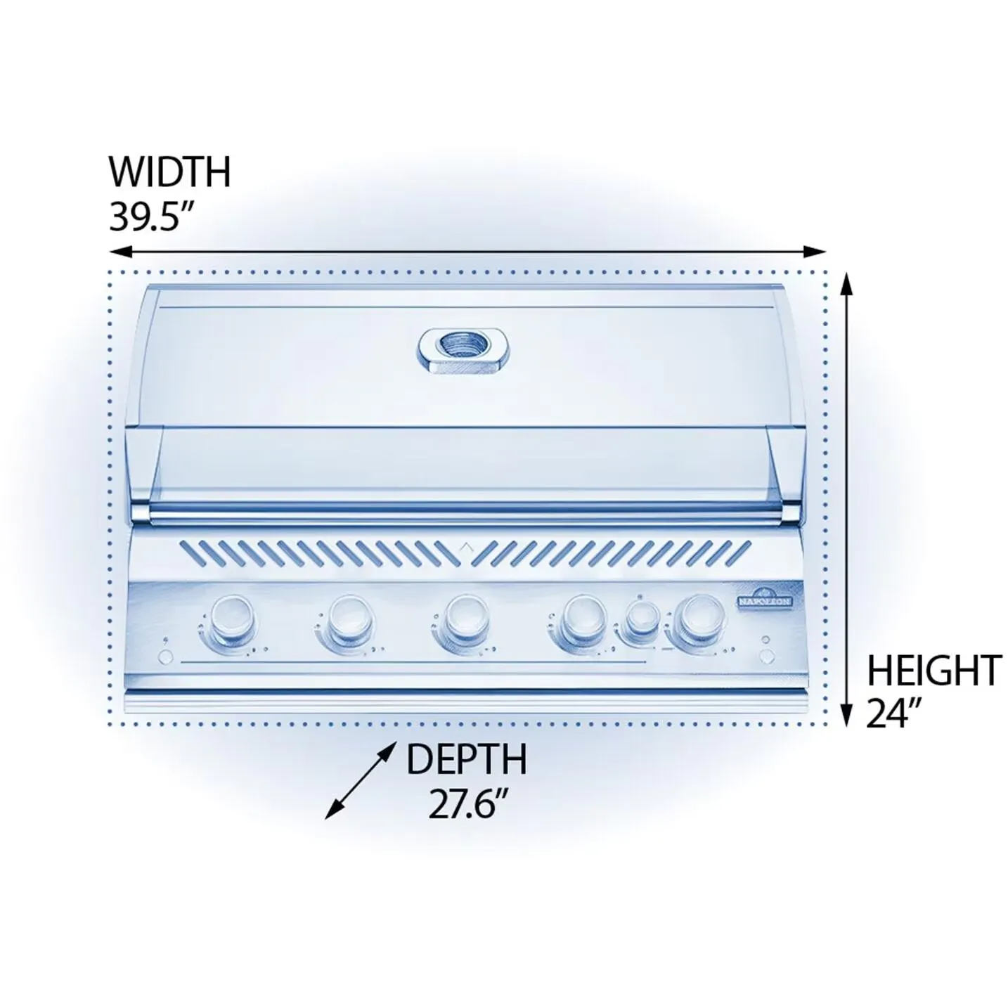 Napoleon Built-In 700 Series 38-Inch RB - BIG38RBPSS