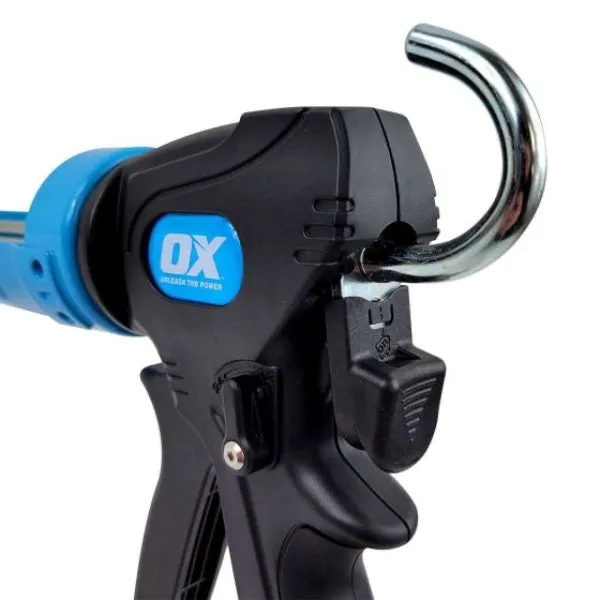 OX-P045430 Pro Dual Thrust Caulk Gun 10oz