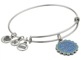 Pause and Reflect Charm Bangle