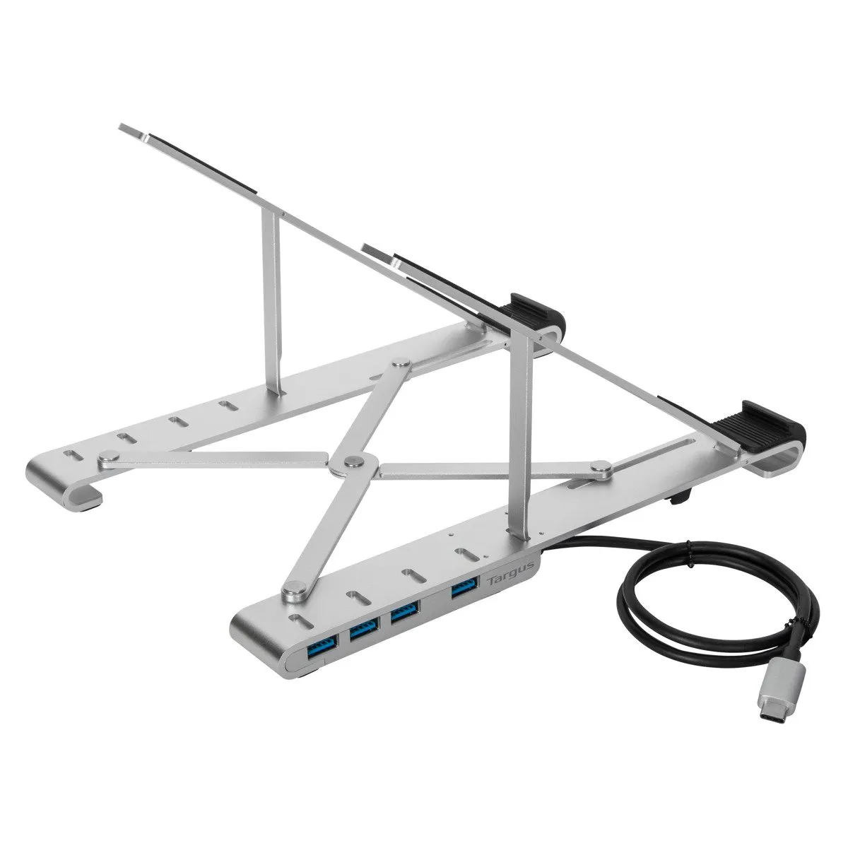 Portable Stand with Integrated USB-A Hub