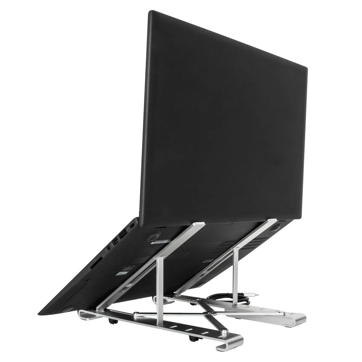 Portable Stand with Integrated USB-A Hub