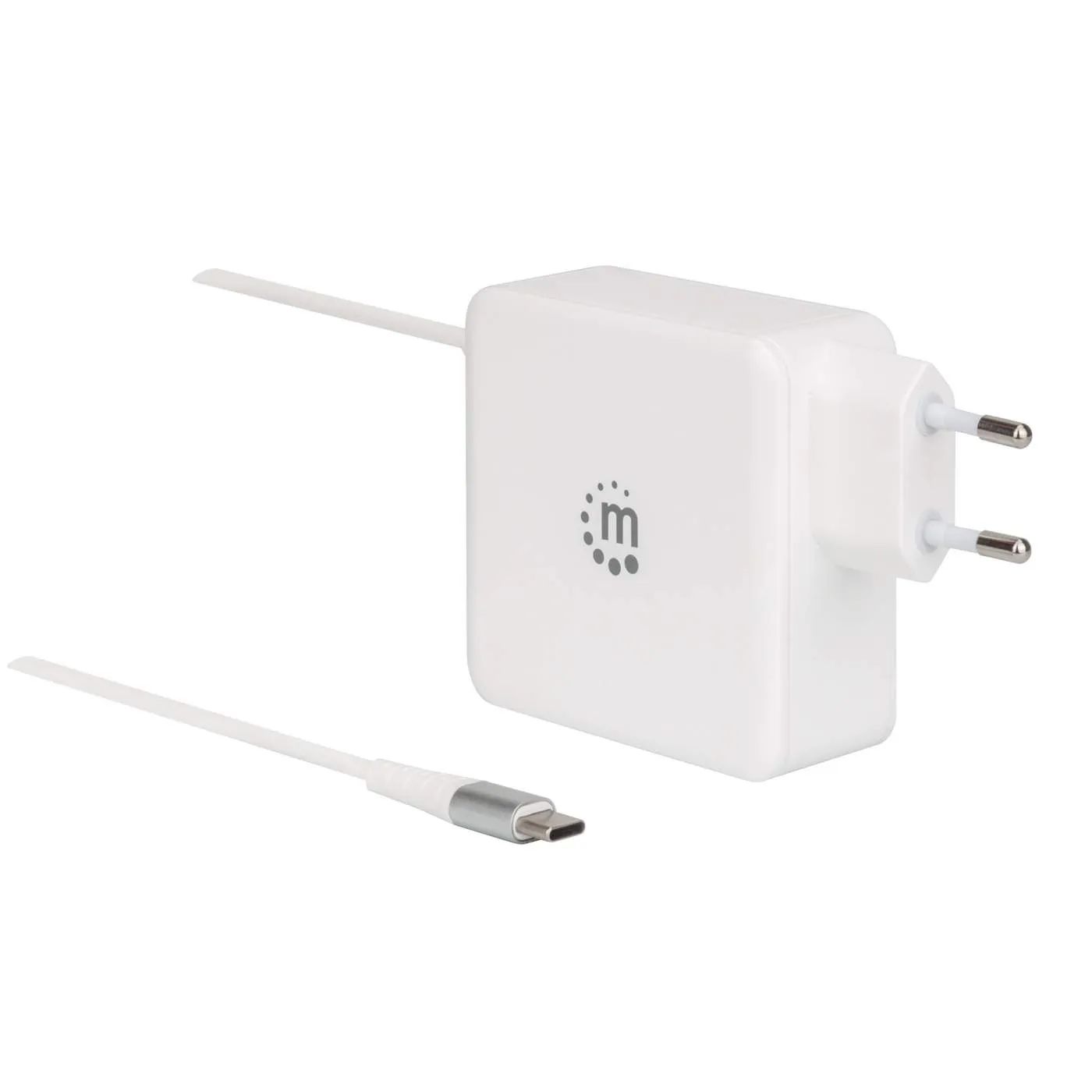 Power Delivery Wall Charger with Built-in USB-C Cable - 60 W