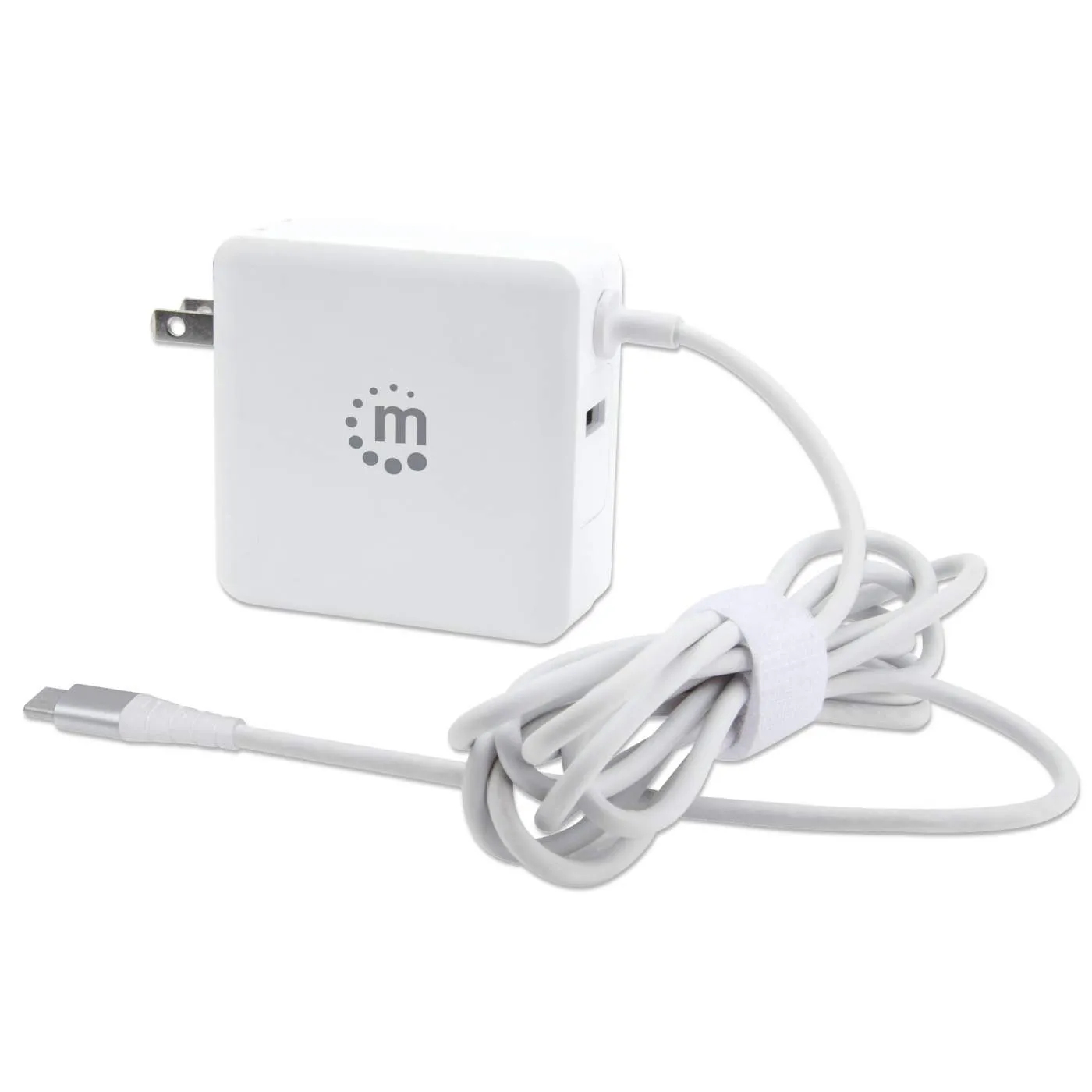 Power Delivery Wall Charger with Built-in USB-C Cable - 60 W