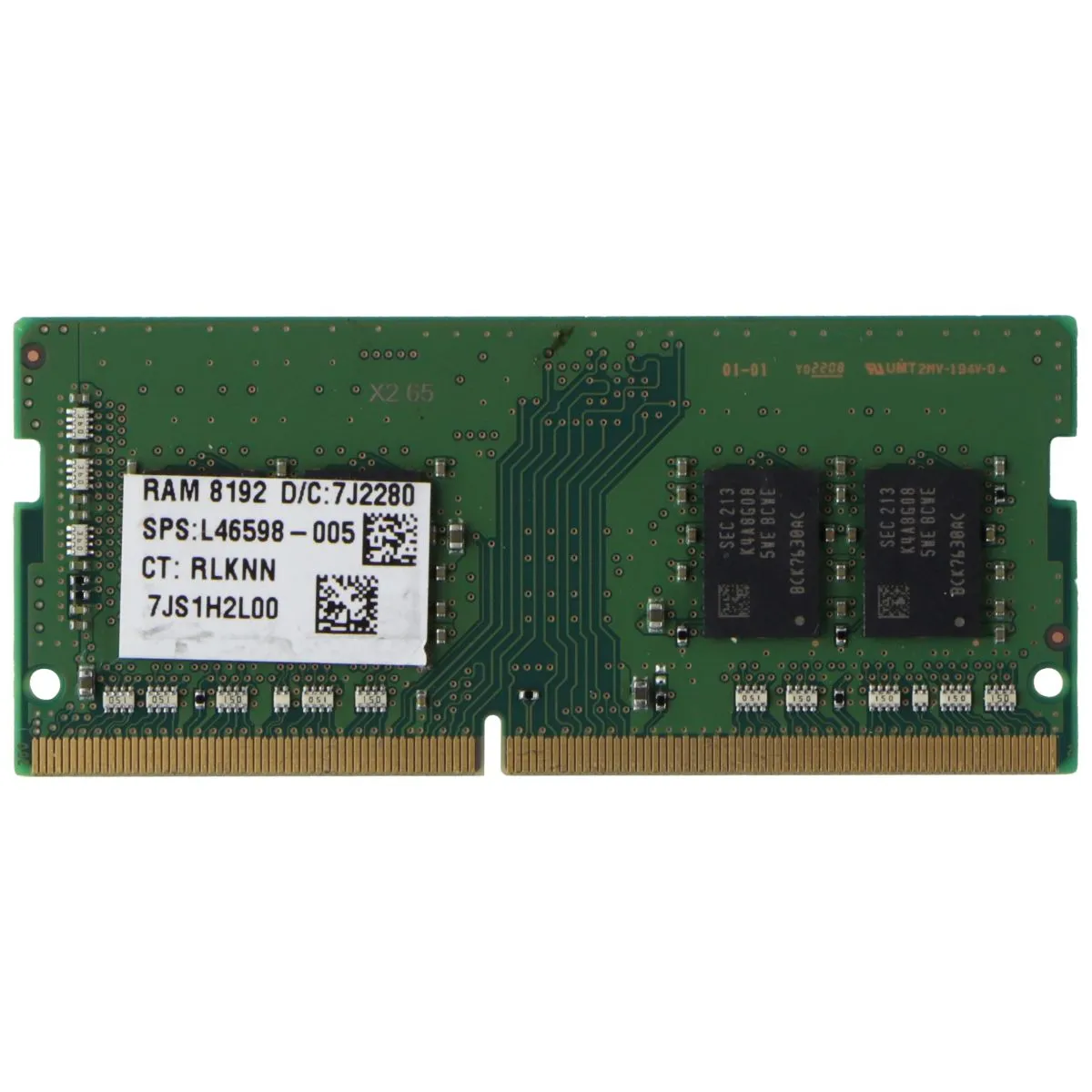 Samsung (8GB) DDR4 1Rx8 PC4-3200AA Laptop RAM Memory M471A1K43EB1-CWE