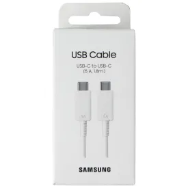 Samsung USB-C to USB-C Cable 1.8 meter 5A - White