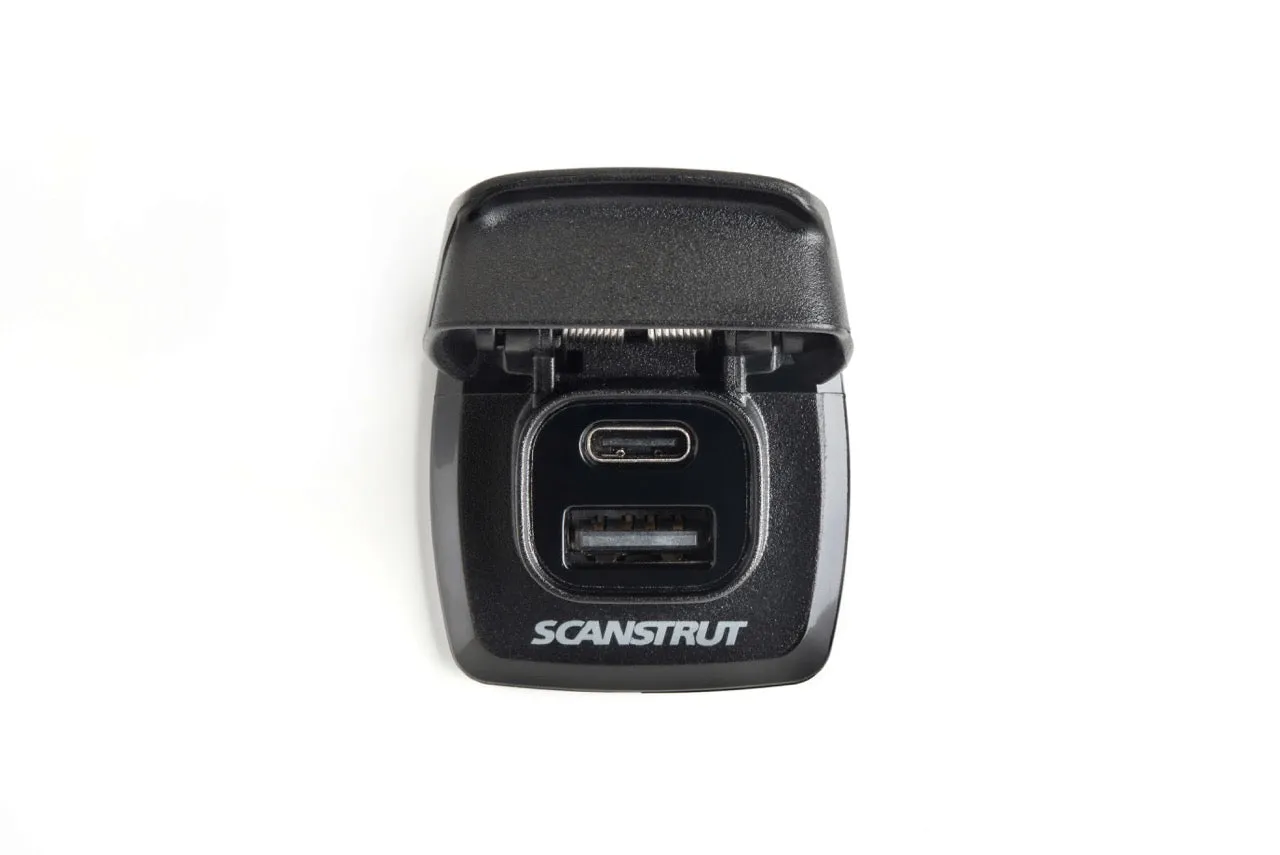 Scanstrut Flip Pro Dual USB Charging Socket