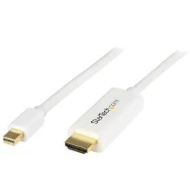 Startech.Com Mini Displayport To Hdmi Converter Cable - 3 Ft (1M) - Mdp To Hdmi Adapter With Built-In Cable - (M / M) Ul