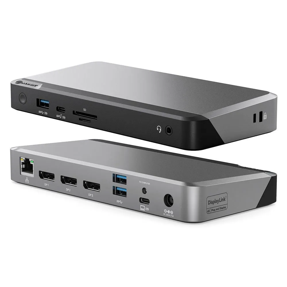 Universal Triple 4K Docking Station With