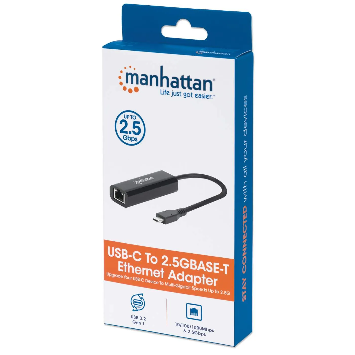 USB-C to 2.5GBASE-T Ethernet Adapter