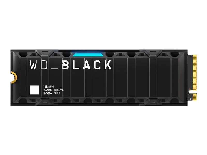 Wd Black Sn850 Nvme Ssd Wdbbkw0010bbk - Ssd - 1 Tb - Internal - M.2 2280 - Pcie 4.0 X4 (Nvme) - Integrated Heatsink - Fo