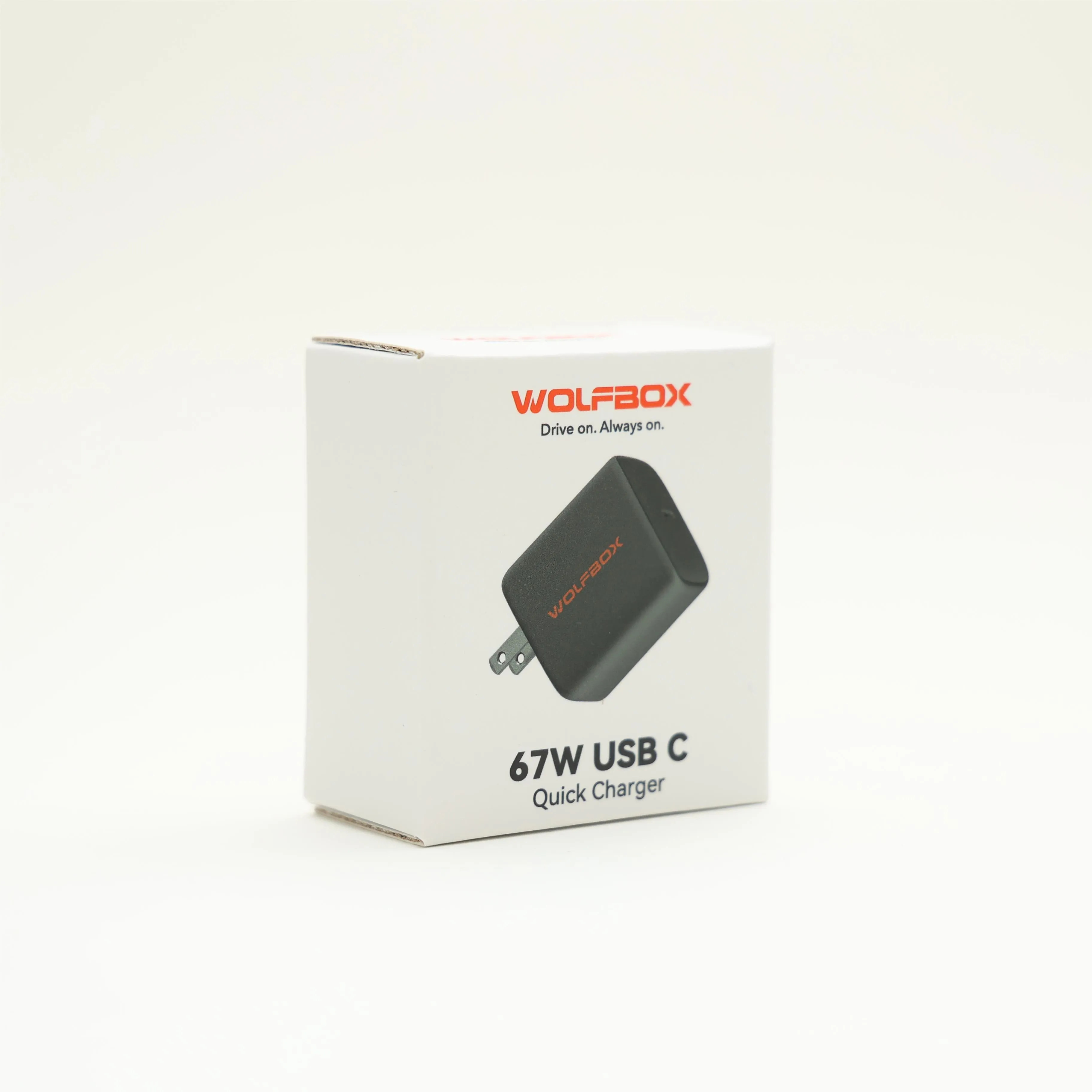 WOLFBOX Versatile 65W USB C Charger for Jump Starter and Tire Inflator