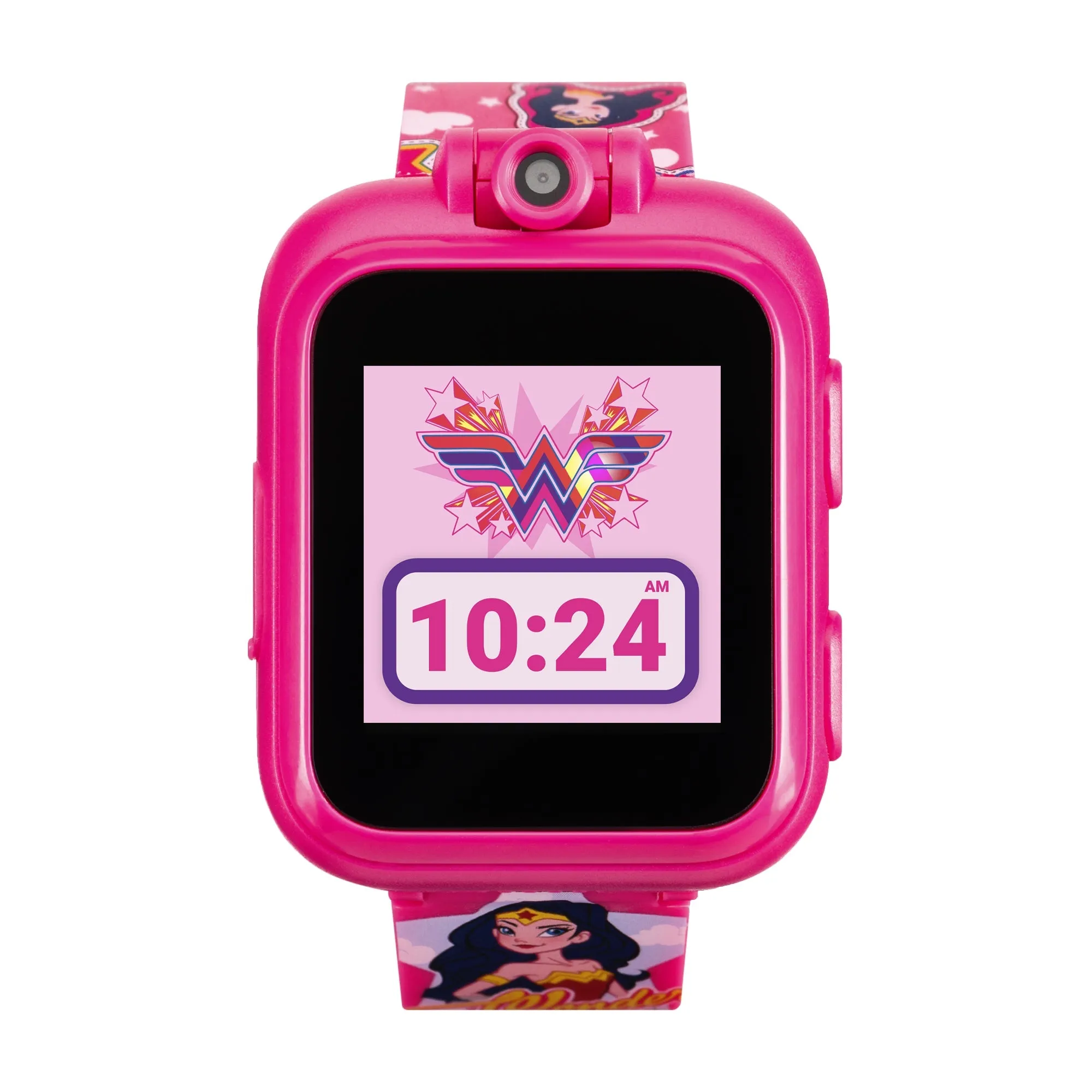 Wonder Woman Smartwatch for Kids by PlayZoom: Fuchsia